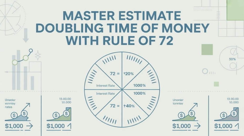 Master Estimate Doubling Time of Money with Rule of 72
